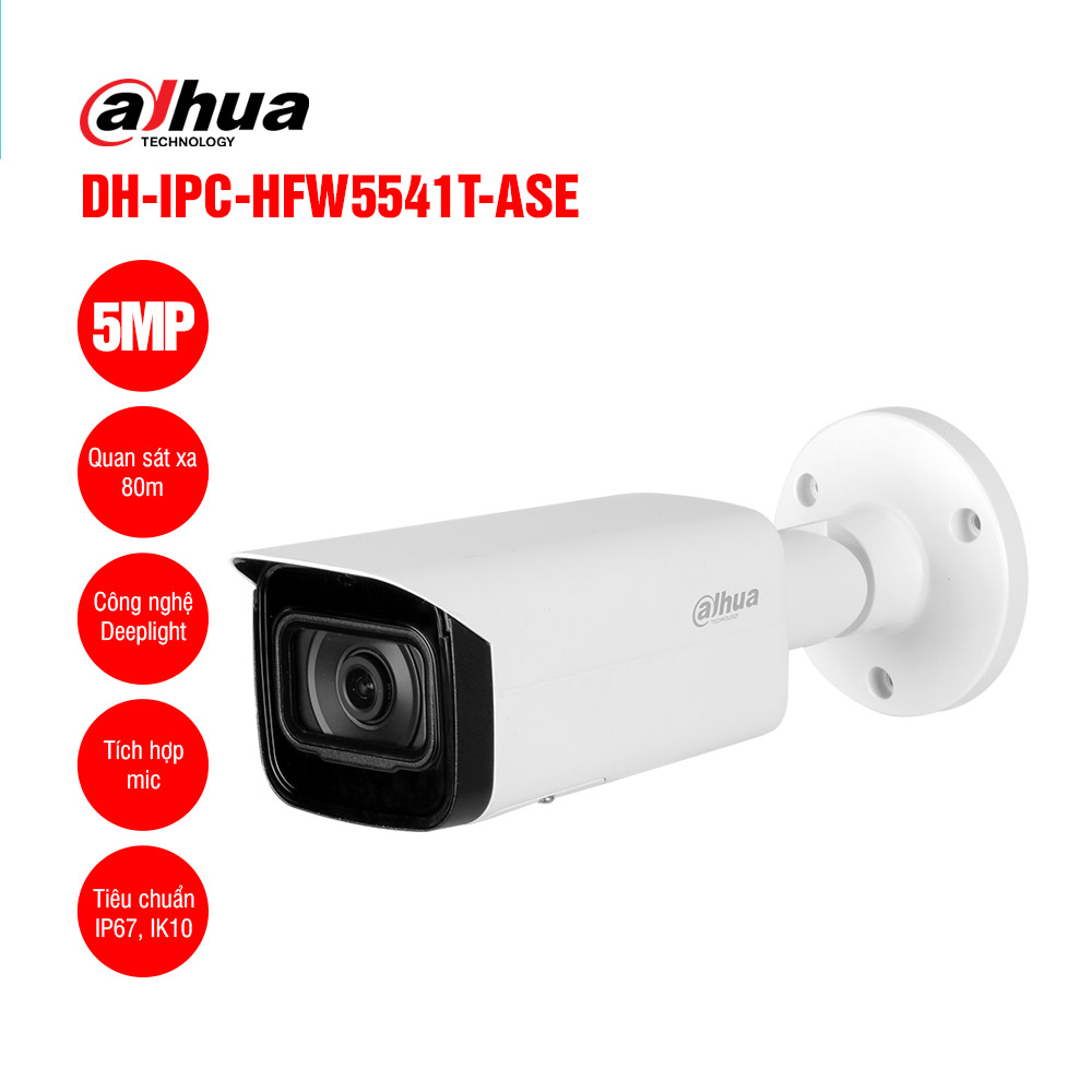 Camera IP 5MP DAHUA DH-IPC-HFW5541T-ASE 1 Camera IP 5MP DAHUA DH-IPC-HFW5541T-ASE