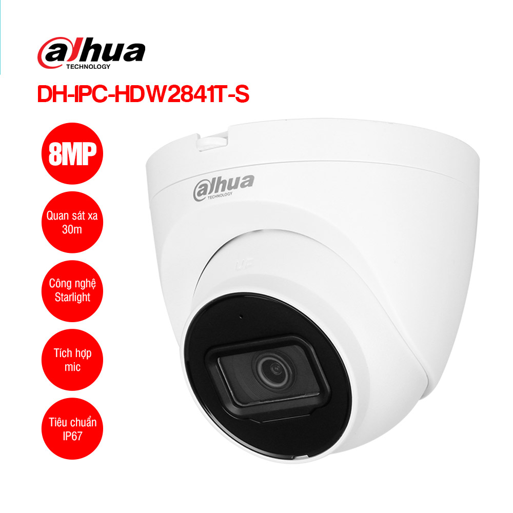 Camera IP 8MP DAHUA DH-IPC-HDW2841T-S 1 Camera IP 8MP DAHUA DH-IPC-HDW2841T-S