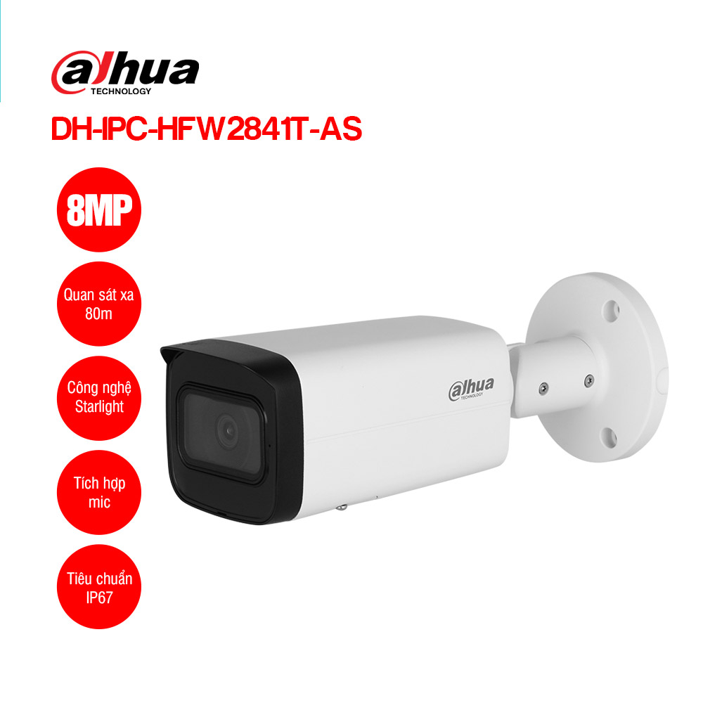 Camera IP 8MP DAHUA DH-IPC-HFW2841T-AS 1 Camera IP 8MP DAHUA DH-IPC-HFW2841T-AS
