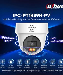 Alternative view of Camera IP PT 4MP DAHUA DH-IPC-PT1439H-PV