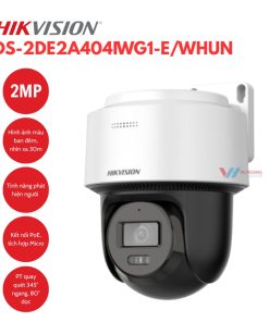 Camera IP Mini PT Smart Hybird Light 2MP Hikvision DS-2DE2C200MWG-EHUN