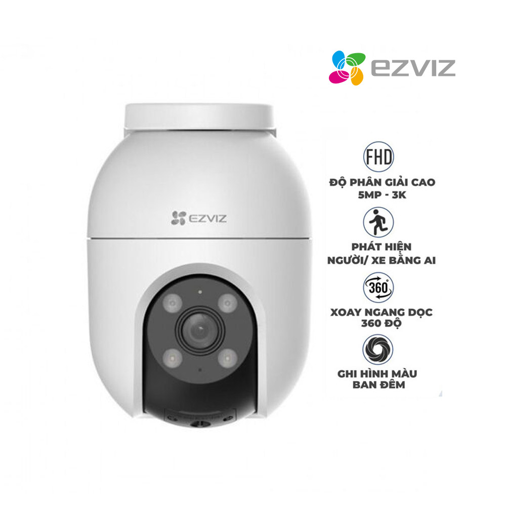 Camera WiFi Quay quét thông minh EZVIZ C8C 3K 5MP 1 Camera WiFi Quay quét thông minh EZVIZ C8C 3K 5MP