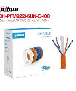 Cáp mạng UTP CAT.6 lõi hợp kim 100m DAHUA DH-PFM922I-6UN-C-100