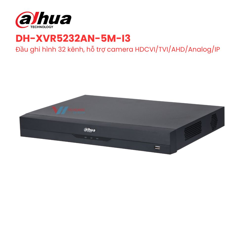 Đầu ghi hình 32 kênh DAHUA DH-XVR5232AN-5M-I3 1 Đầu ghi hình 32 kênh DAHUA DH-XVR5232AN-5M-I3