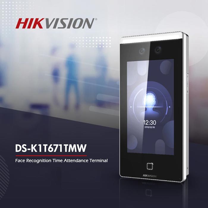 Máy chấm công nhận diện khuôn mặt, thẻ từ HIKVISION DS-K1T671TMW 2 Máy chấm công nhận diện khuôn mặt, thẻ từ HIKVISION DS-K1T671TMW - Ảnh 2