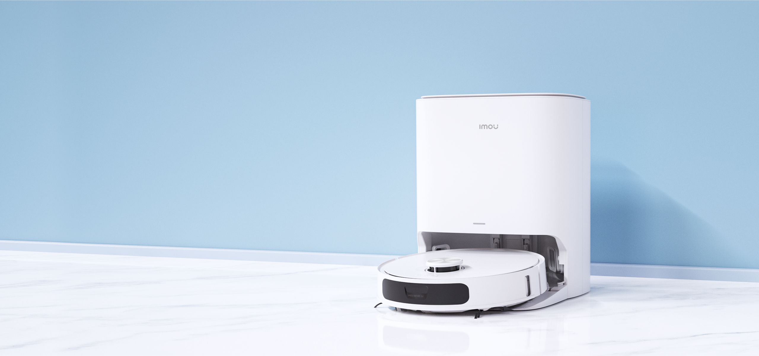Robot hút bụi thông minh 3 trong 1 IMOU RV-L11-A 1 Robot hút bụi thông minh 3 trong 1 IMOU RV-L11-A
