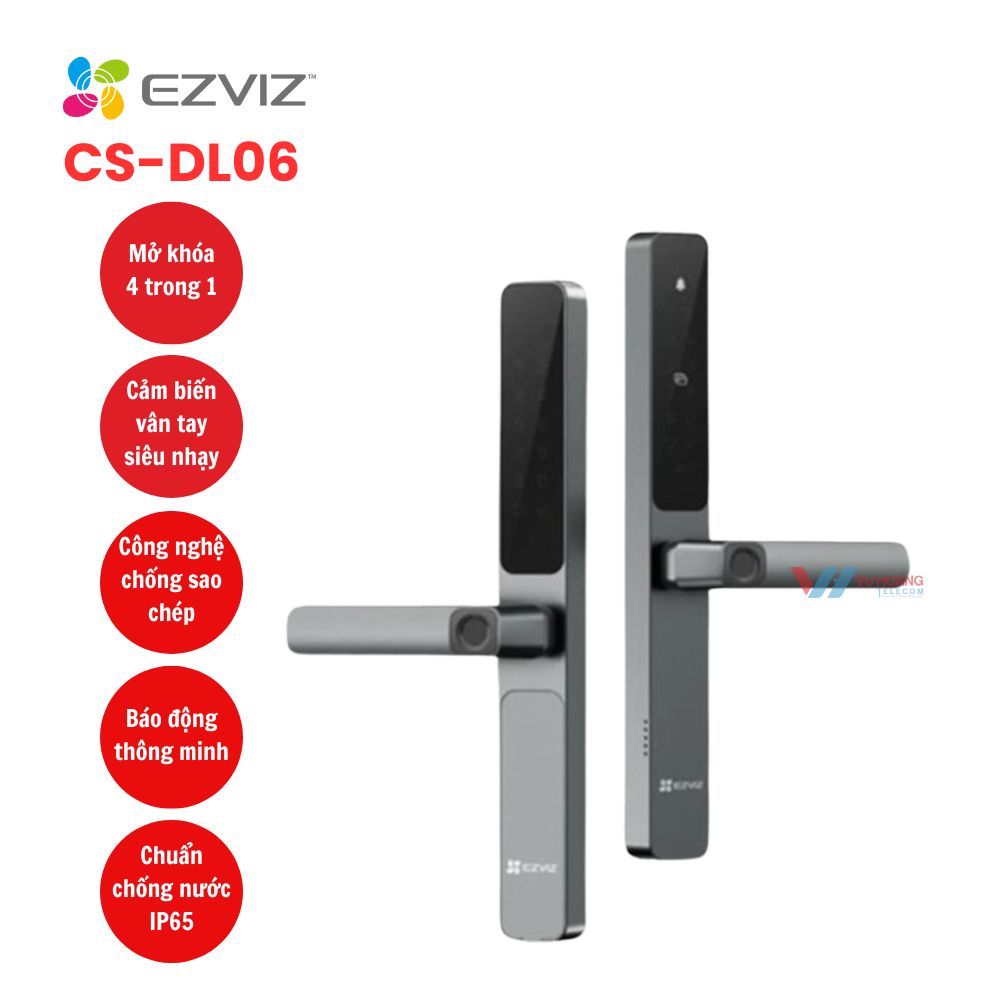 Khóa vân tay thông minh EZVIZ DL06 1 Khóa vân tay thông minh EZVIZ DL06
