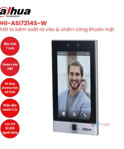 Thiết bị kiểm soát ra vào nhận diện khuôn mặt DAHUA DHI-ASI7214S-W