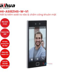 Thiết bị kiểm soát ra vào nhận diện khuôn mặt DAHUA DHI-ASI8214S-W-V1