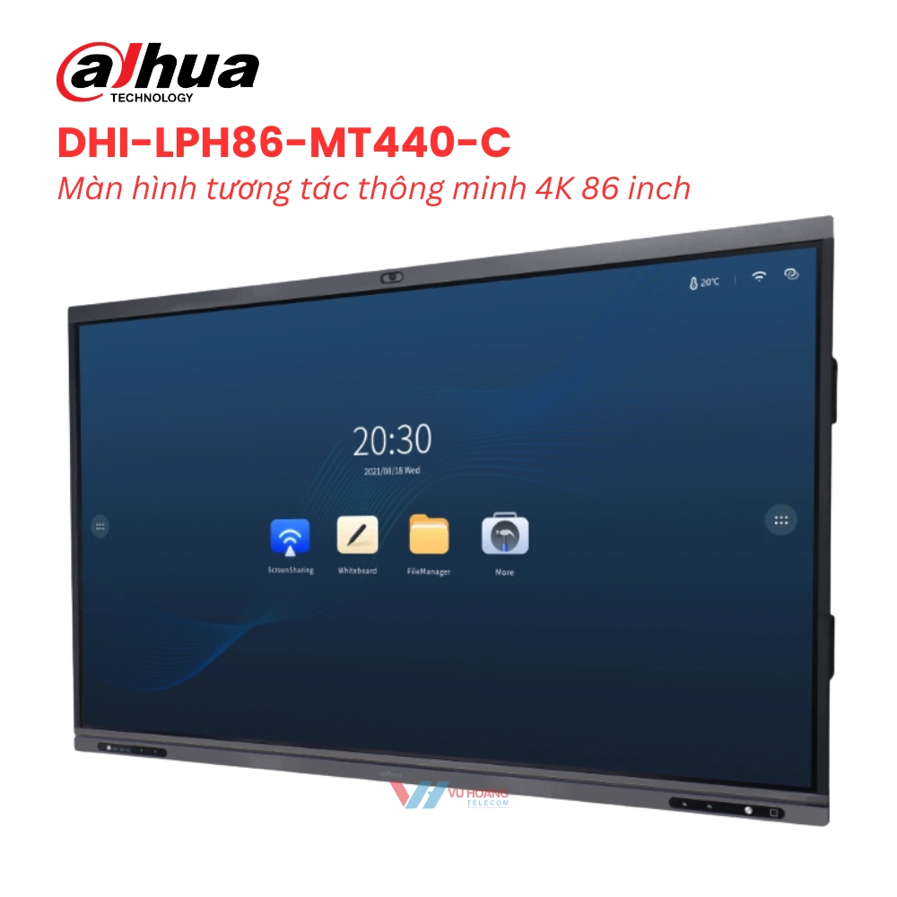 Màn hình tương tác thông minh 4K 86 inch DAHUA DHI-LPH86-MT440-C 1 Màn hình tương tác thông minh 4K 86 inch DAHUA DHI-LPH86-MT440-C