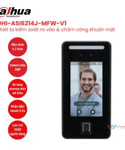 Máy chấm công khuôn mặt DAHUA DHI-ASI6214J-MFW-V1
