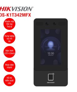 Máy chấm công nhận diện khuôn mặt HIKVISION DS-K1T342MFX