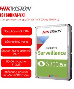 Ổ cứng giám sát 16TB Hikvision DS160HKAI-VX1