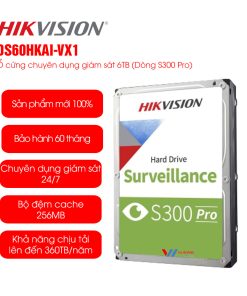 Ổ cứng giám sát 6TB Hikvision DS60HKAI-VX1