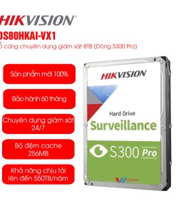 Ổ cứng giám sát 8TB Hikvision DS80HKAI-VX1