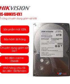 Ổ cứng giám sát 6TB Hikvision DS-60HKVS-VX1