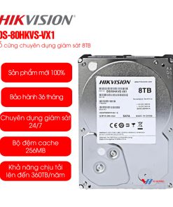 Ổ cứng giám sát 8TB Hikvision DS-80HKVS-VX1