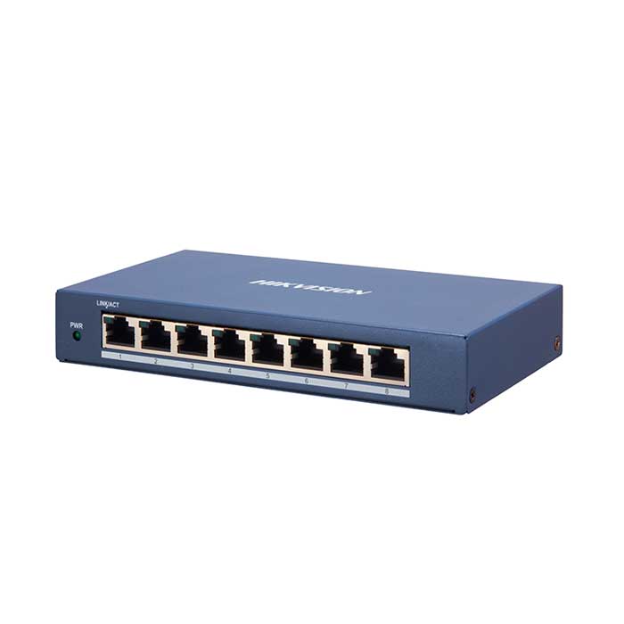 Switch mạng Gigabit 8 cổng HIKVISION DS-3E1508-EI 2 Switch mạng Gigabit 8 cổng HIKVISION DS-3E1508-EI - Ảnh 2