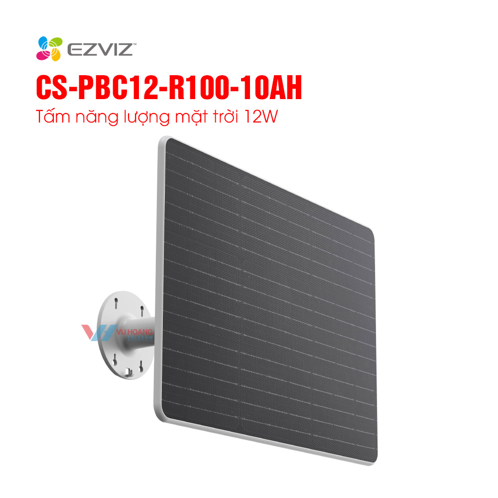 Tấm năng lượng mặt trời EZVIZ CS-PBC12-R100-10AH (12W) 1 Tấm năng lượng mặt trời EZVIZ CS-PBC12-R100-10AH (12W)