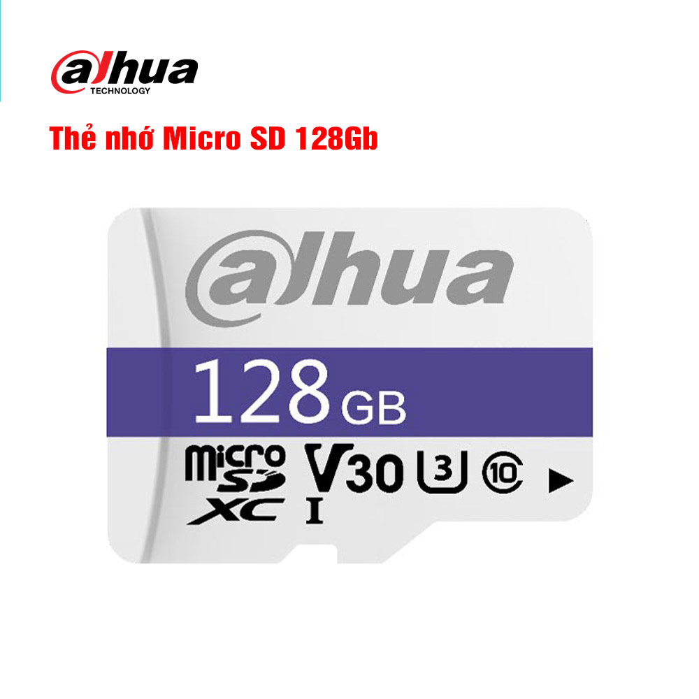 Thẻ nhớ Micro SD 128Gb DAHUA DHI-TF-C100/128GB 1 Thẻ nhớ Micro SD 128Gb DAHUA DHI-TF-C100/128GB