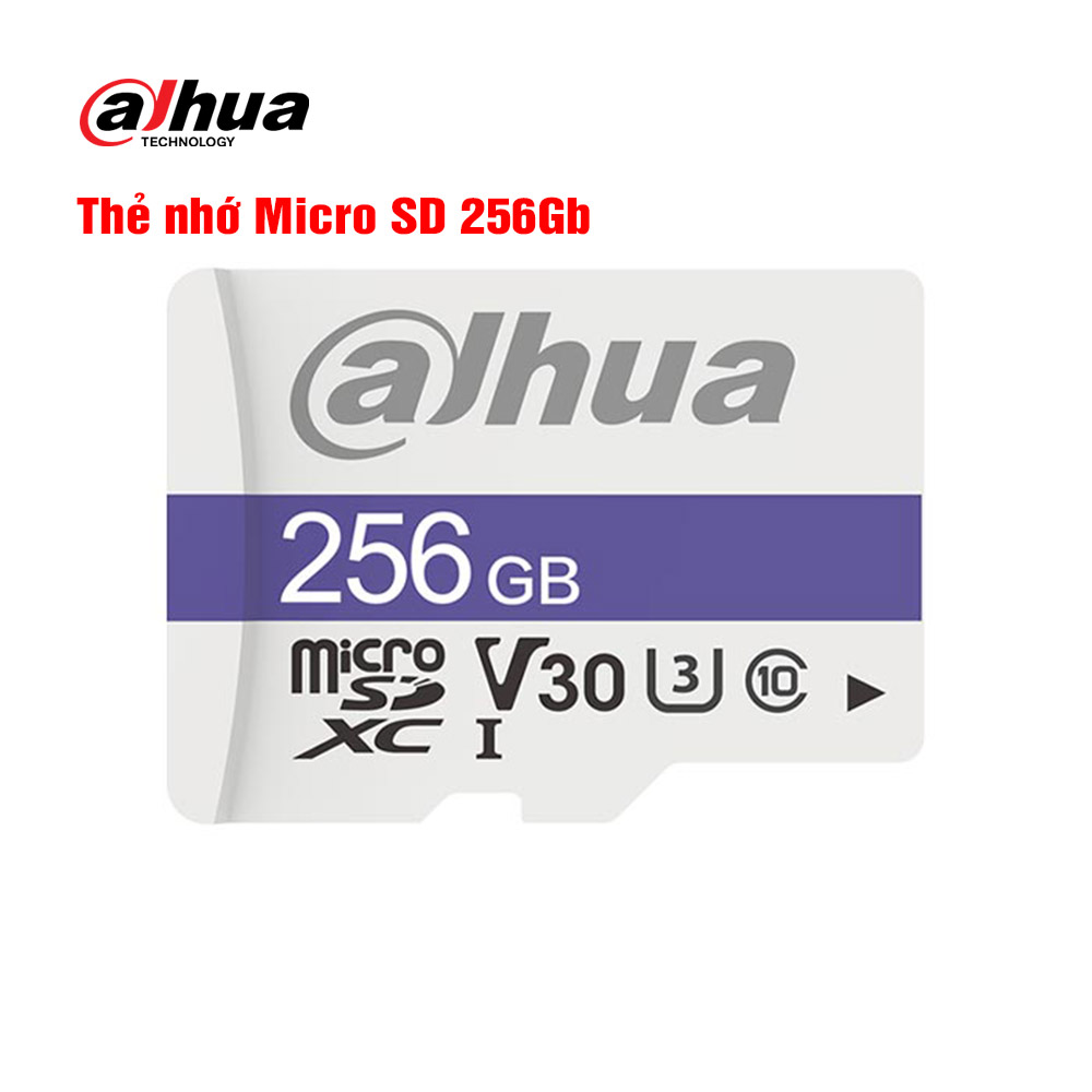 Thẻ nhớ Micro SD 256Gb DAHUA DHI-TF-C100/256GB 1 Thẻ nhớ Micro SD 256Gb DAHUA DHI-TF-C100/256GB