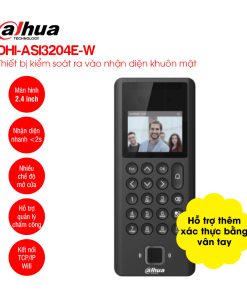 Thiết bị kiểm soát nhận diện khuôn mặt DAHUA DHI-ASI3204E-W